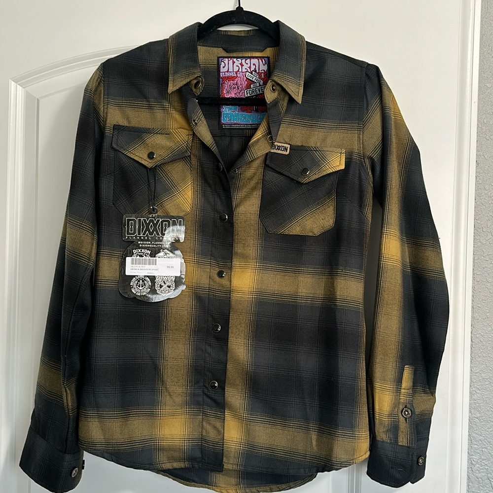 Small Dixxon flannel - Womens. Never been worn.